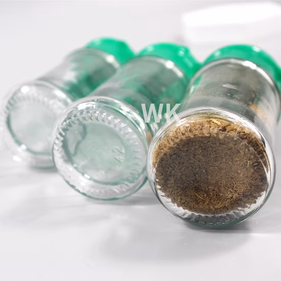 Storage Container 120 Ml Square Glass Jar Salt Pepper Herb Flavoring Spice Bottle Spice Jar