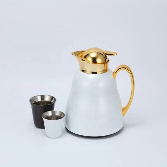 Роскошный арабский чайник, вакуумная колба для чая, бытовая термос из нержавеющей стали с внутренним стеклом, термос для горячей воды, кофейник